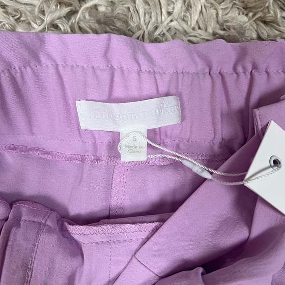 PINK TIE FRONT SHORTS - Picture 4 of 4